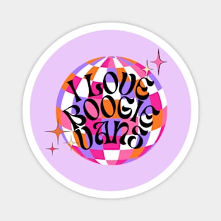 Disco Boogie (Purple) Magnet
